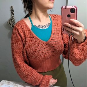 Altard State Briella Crop Sweater Perfect for Layering Brand NWT Size Sm